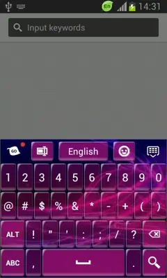 Keyboard for Sony Xperia SP android App screenshot 2