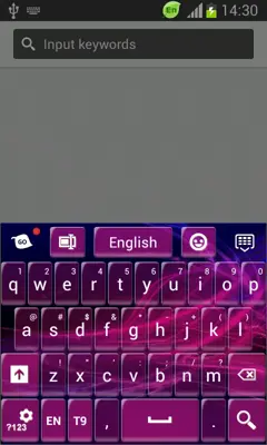 Keyboard for Sony Xperia SP android App screenshot 4