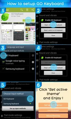 Keyboard for Sony Xperia SP android App screenshot 6